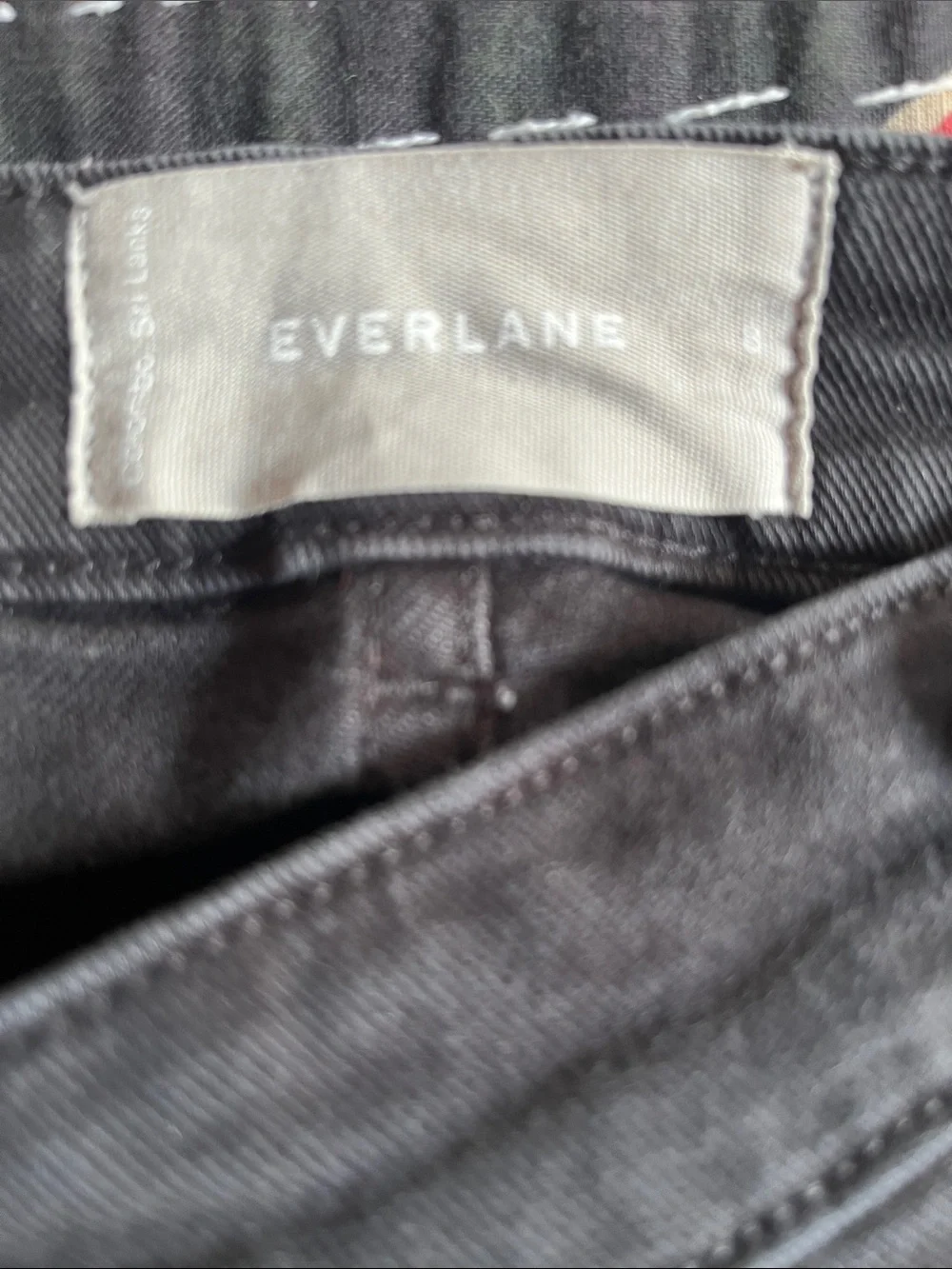 Barrel Leg black canvas utility jean - Picture 2 of 4